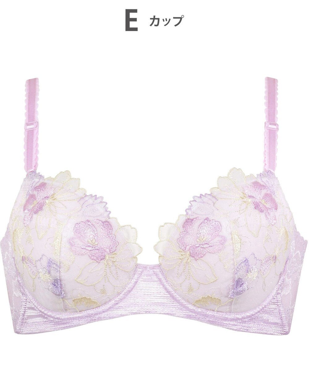 Wing ブラジャー 背中の段差をスムージング バストの脇流れをブロック 脇高設計(バック) 【後ろ姿きれいブラ】 ブラ KB2718 ウイング／ワコール 