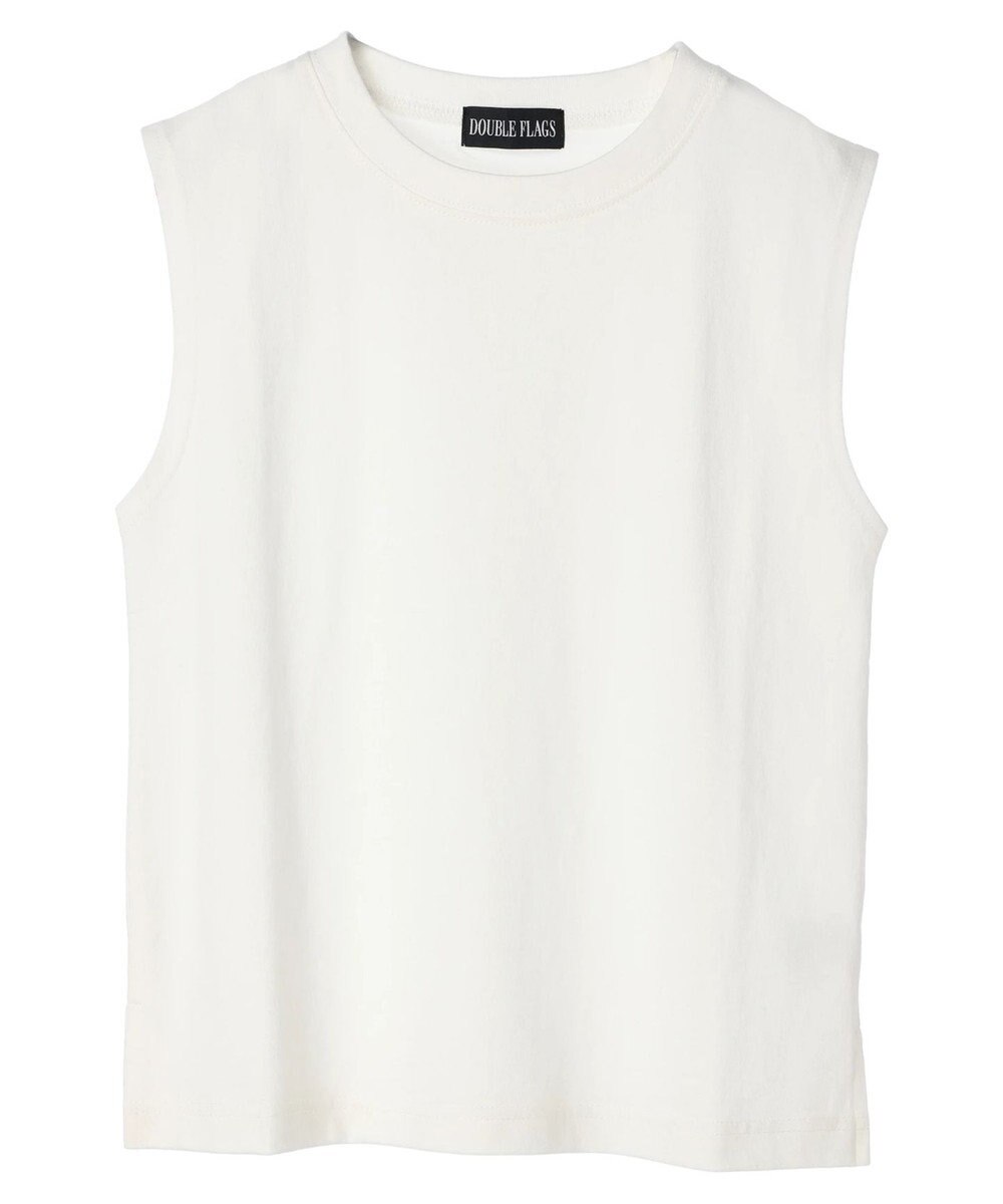 Green Parks ・Ｄｏｕｂｌｅ　Ｆｌａｇｓ　ピグメント加工ノースリＴＥＥ 