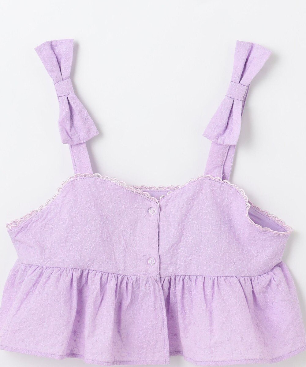 ANY KIDS キャミソール付き 長袖Tシャツ 