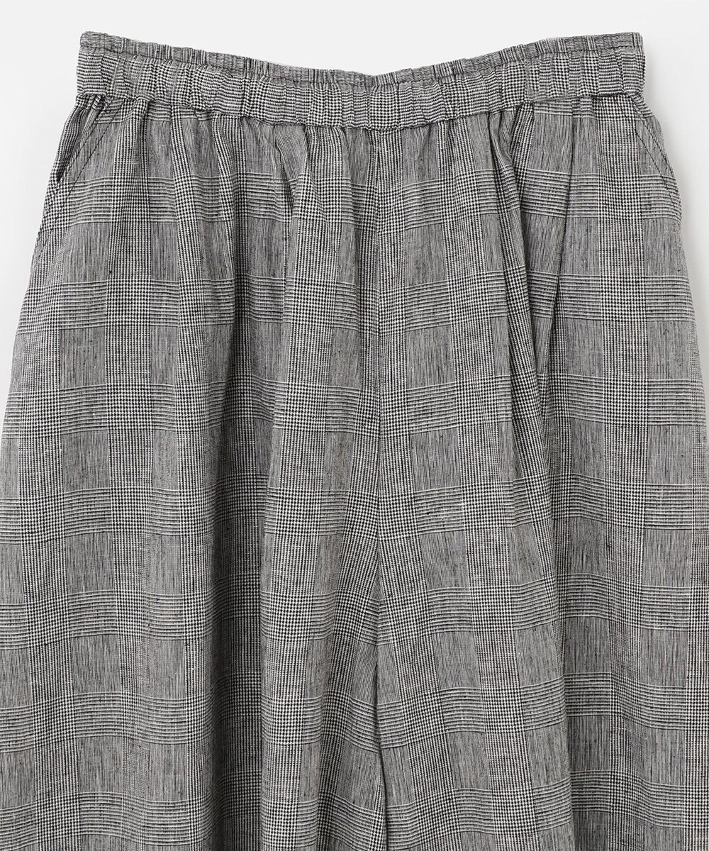 ANY 【接触冷感・UVケア】清涼リネン ガウチョパンツ 