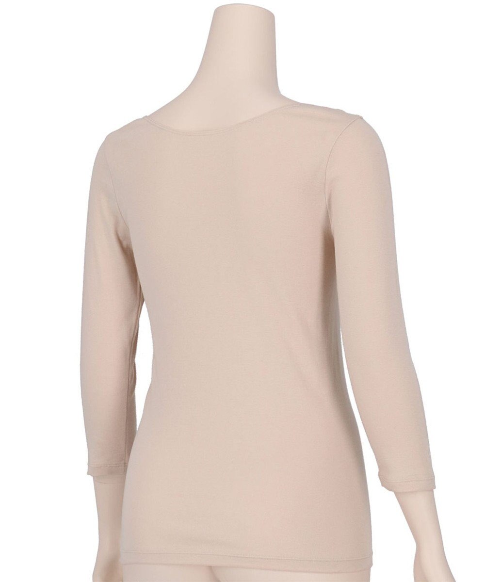 Wing インナー オーガニックコットン100％(身生地部) 吸汗速乾性(身生地部) ゆったり設計 【綿の贅沢 オーガニック】 7分袖 長袖 EL1771 ウイング／ワコール 