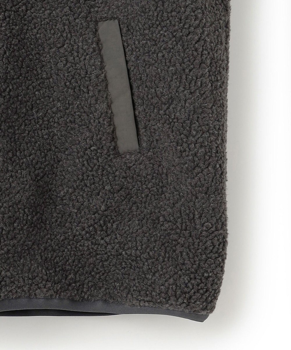 J.PRESS YORK STREET 【UNISEX】リバーシブル ボアベスト 