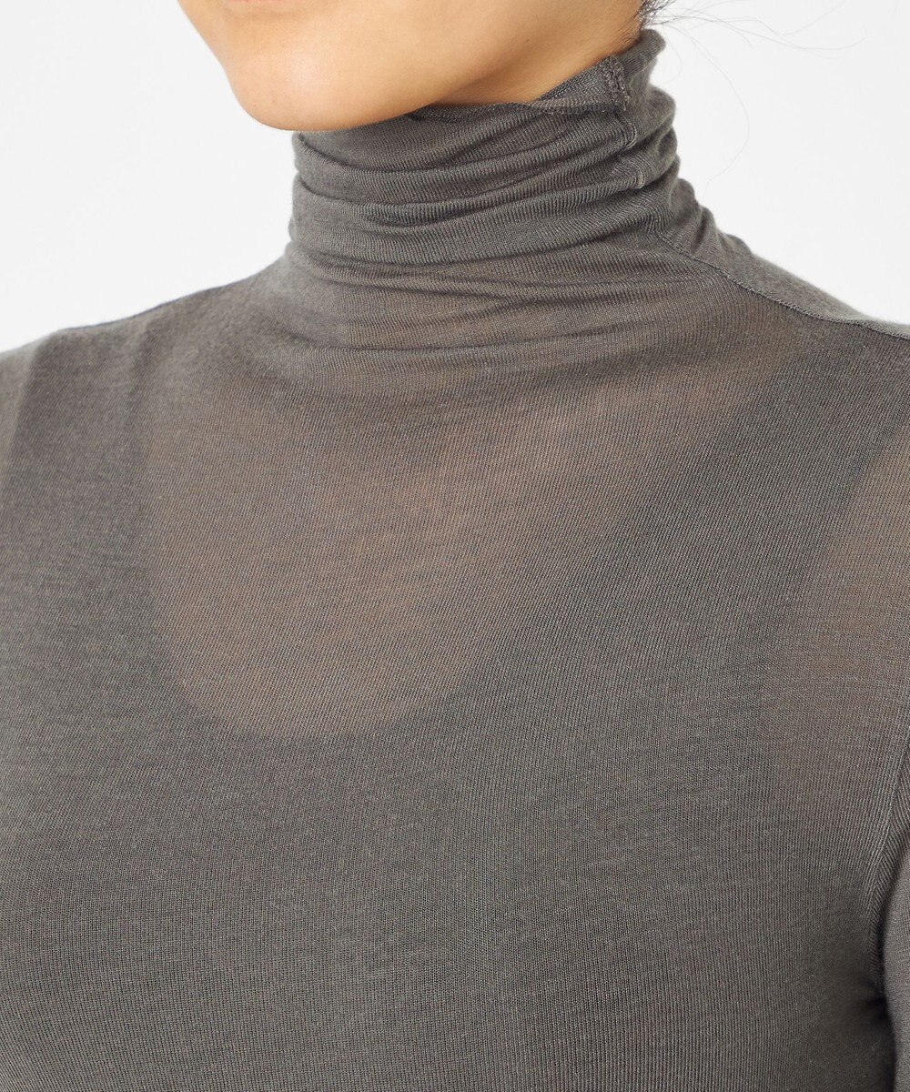 NAVE 【ReNAVE・洗える】シルク混シアータートル 