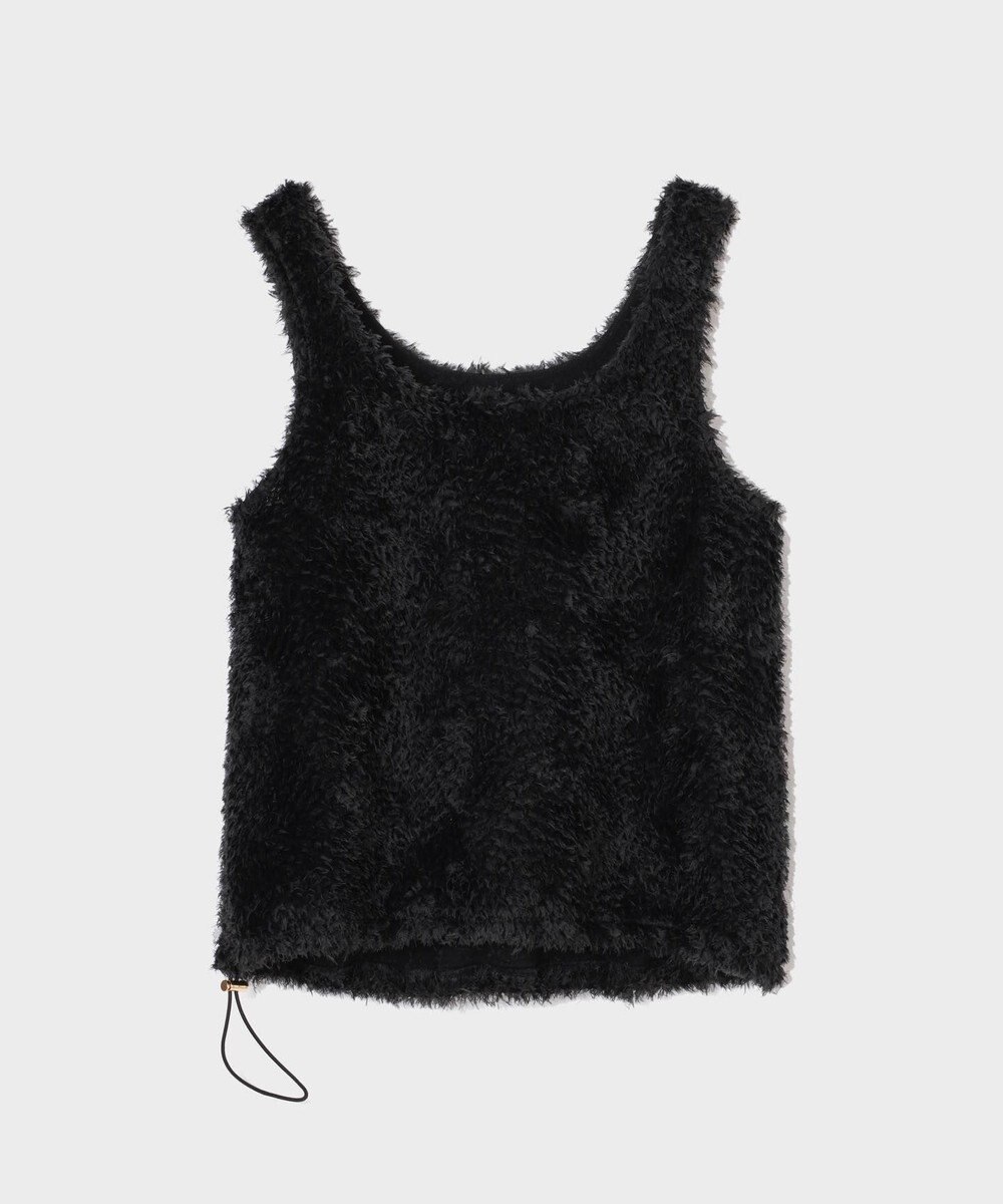 GRACE CONTINENTAL チュールフェザータンクトップ 