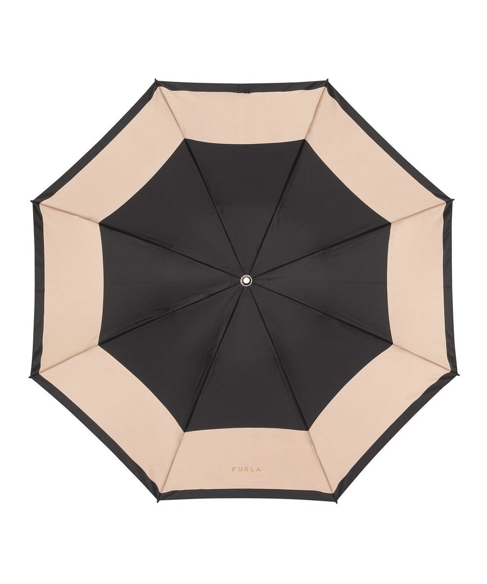 MOONBAT FURLA  折りたたみ傘 カラーボーダー 大きめ55cm 日本製 