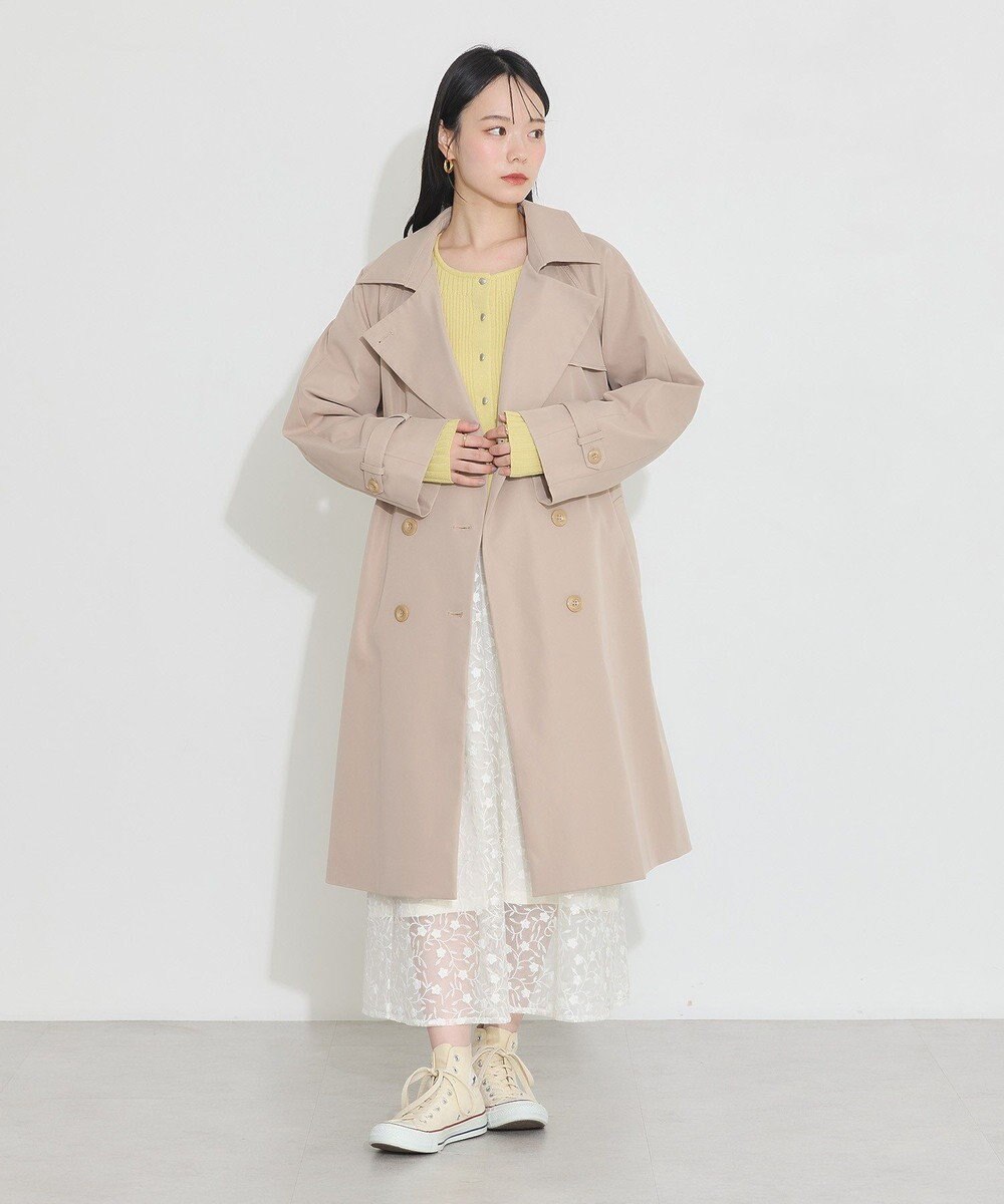 earth music&ecology ベーシックトレンチコート 