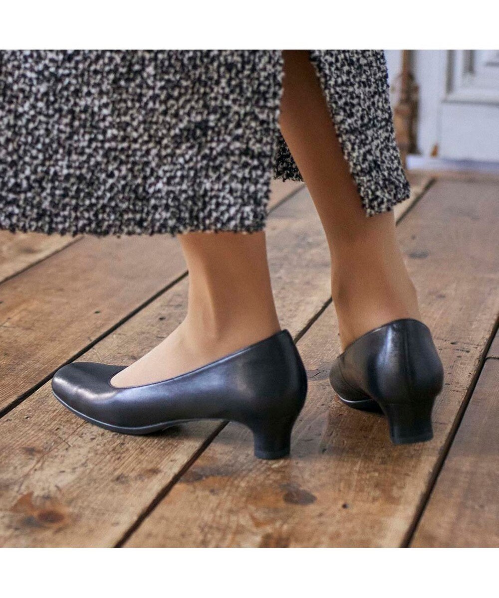 ing <ing>【3.5cmヒール】ブラックパンプス 