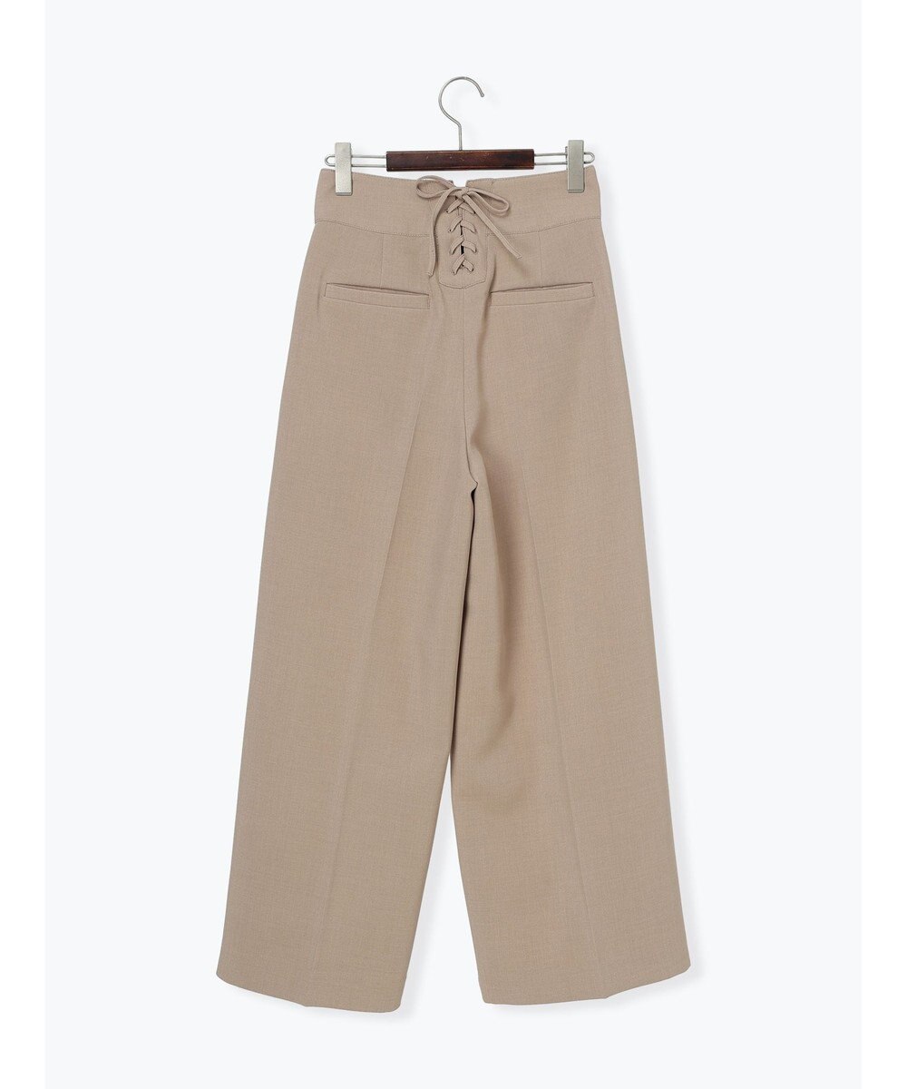 Te chichi バックレースアップロングパンツ《2025Autumn catalog vol.2 item》 