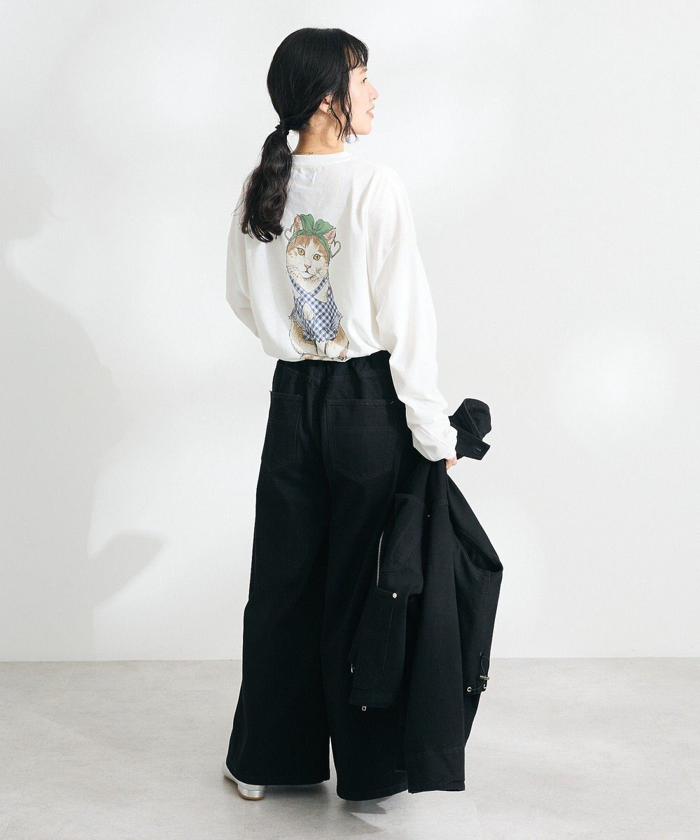 CRAFT STANDARD BOUTIQUE サルベージデニムワイドパンツ 