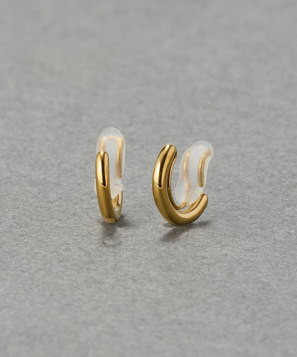 Phoebe 〈痛くないシリーズ/金属アレルギー対応〉スリークフープライトフィットイヤリング/サージカルステンレス 