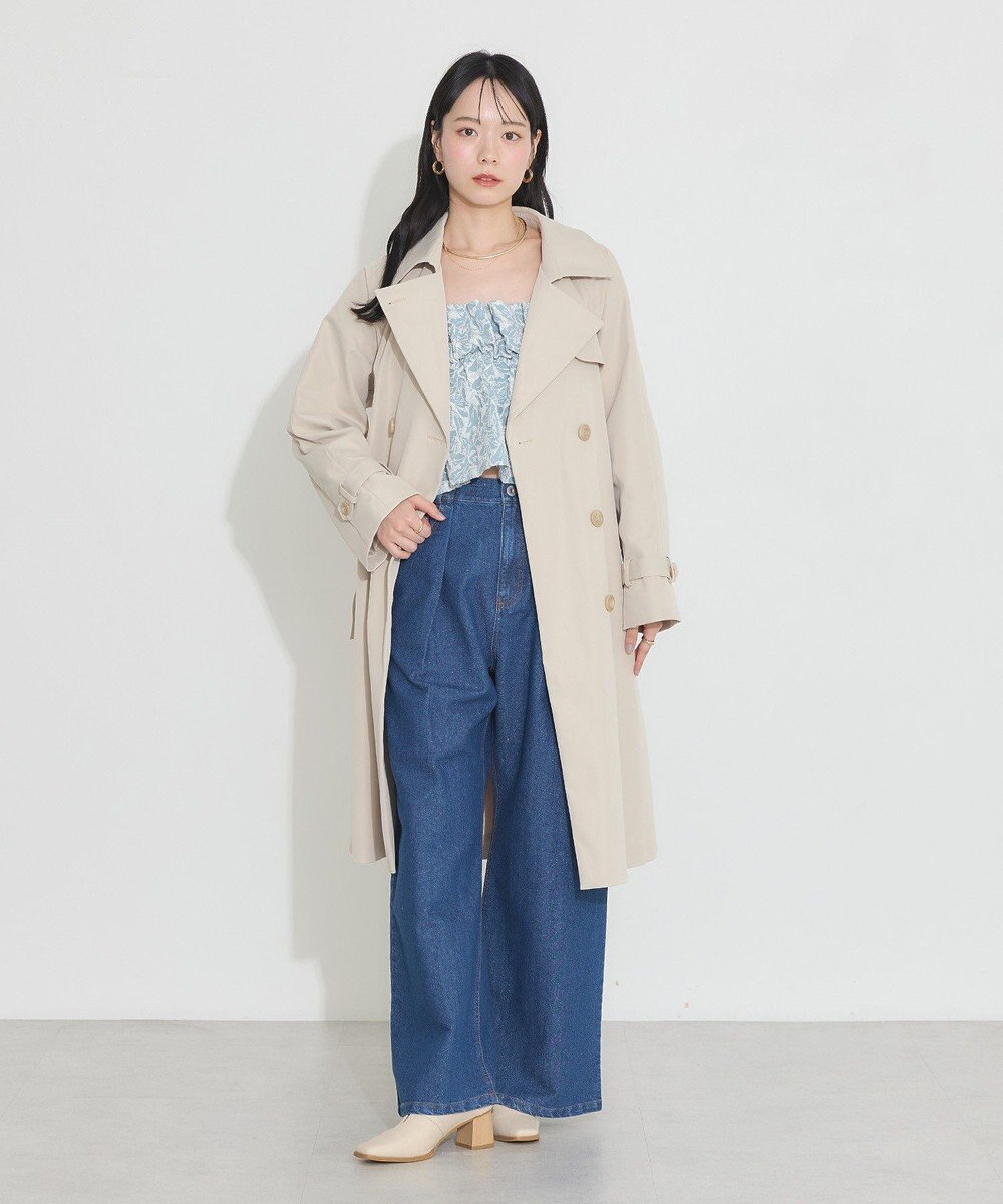 earth music&ecology ベーシックトレンチコート 