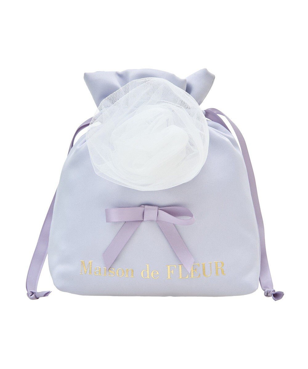 Maison de FLEUR コットンキャンディ巾着 