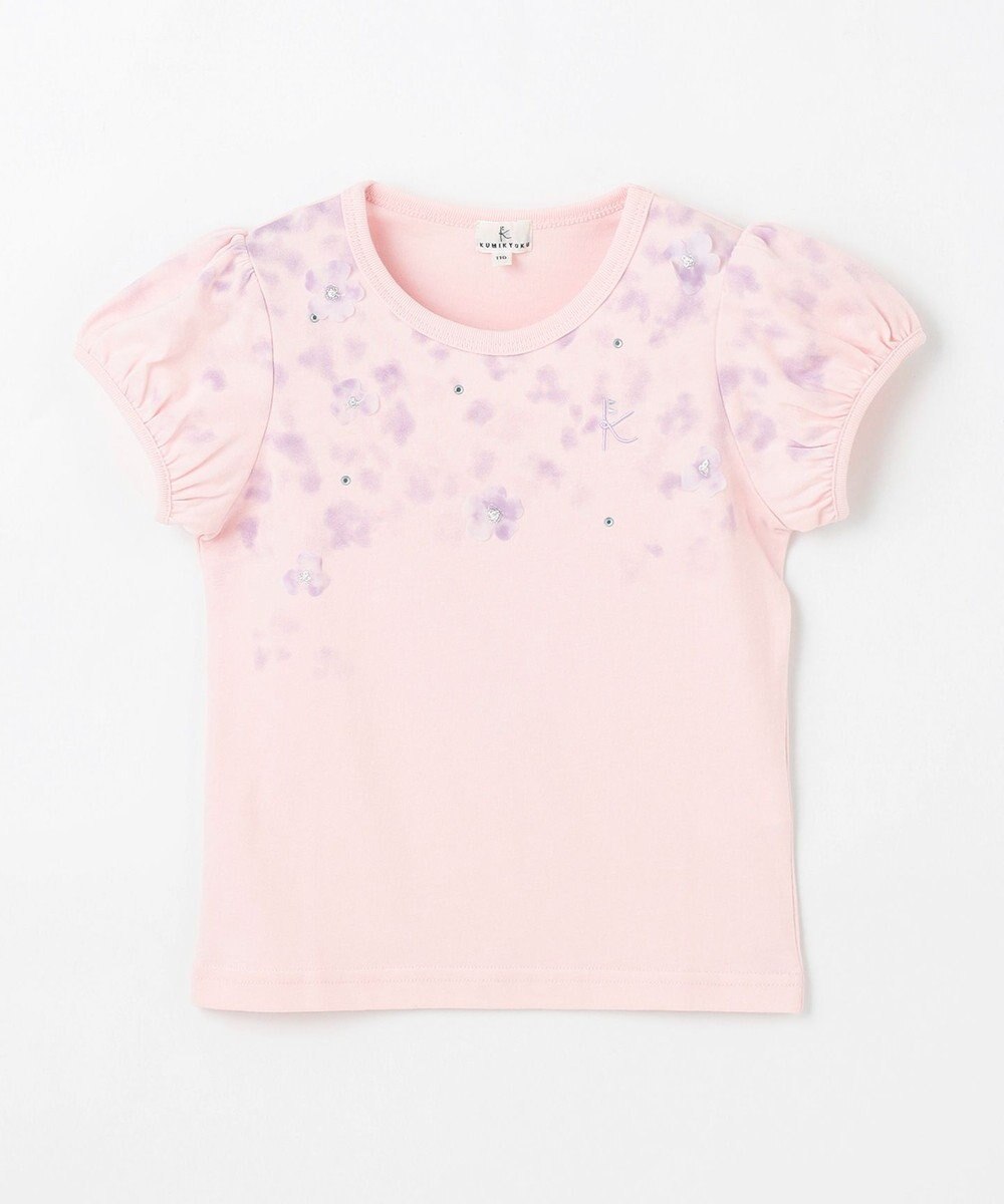 組曲 KIDS 【110-140㎝】ミスティフラワー Tシャツ 