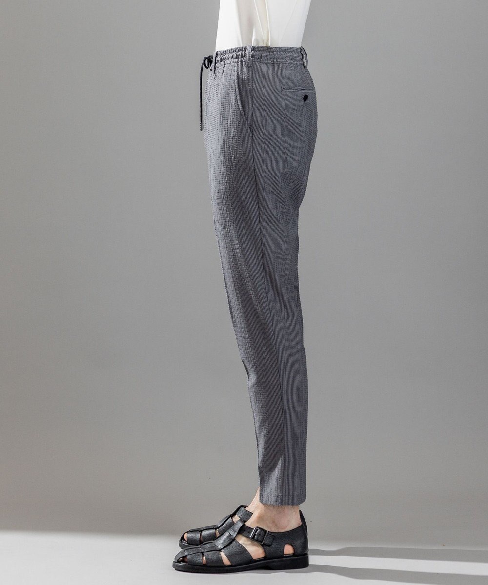 JOSEPH HOMME ＜新色追加＞新素材【通気性/ストレッチ】トリコサッカーストレッチ ドロスト付テーパードパンツ /  PEGG CONVERTIBLE 
