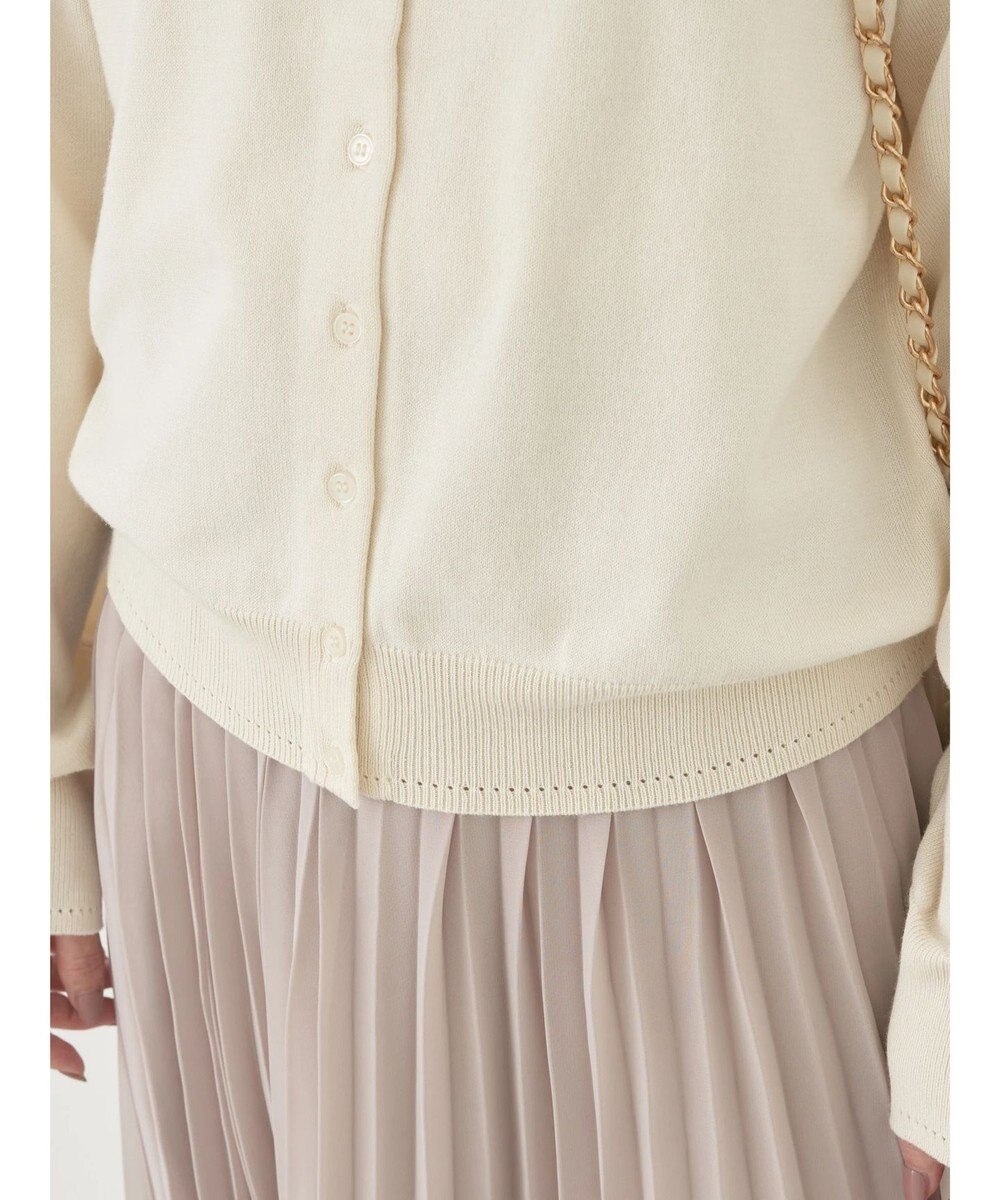 earth music&ecology ＵＶカット加工　ベーシックカーディガン 