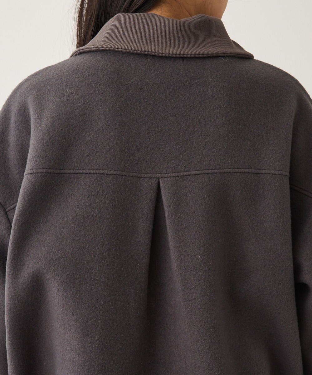 CRAFT STANDARD BOUTIQUE 起毛ハーフジッププルオーバー 