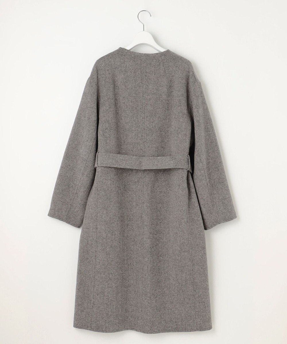 自由区 L ウールリバーロング コート 