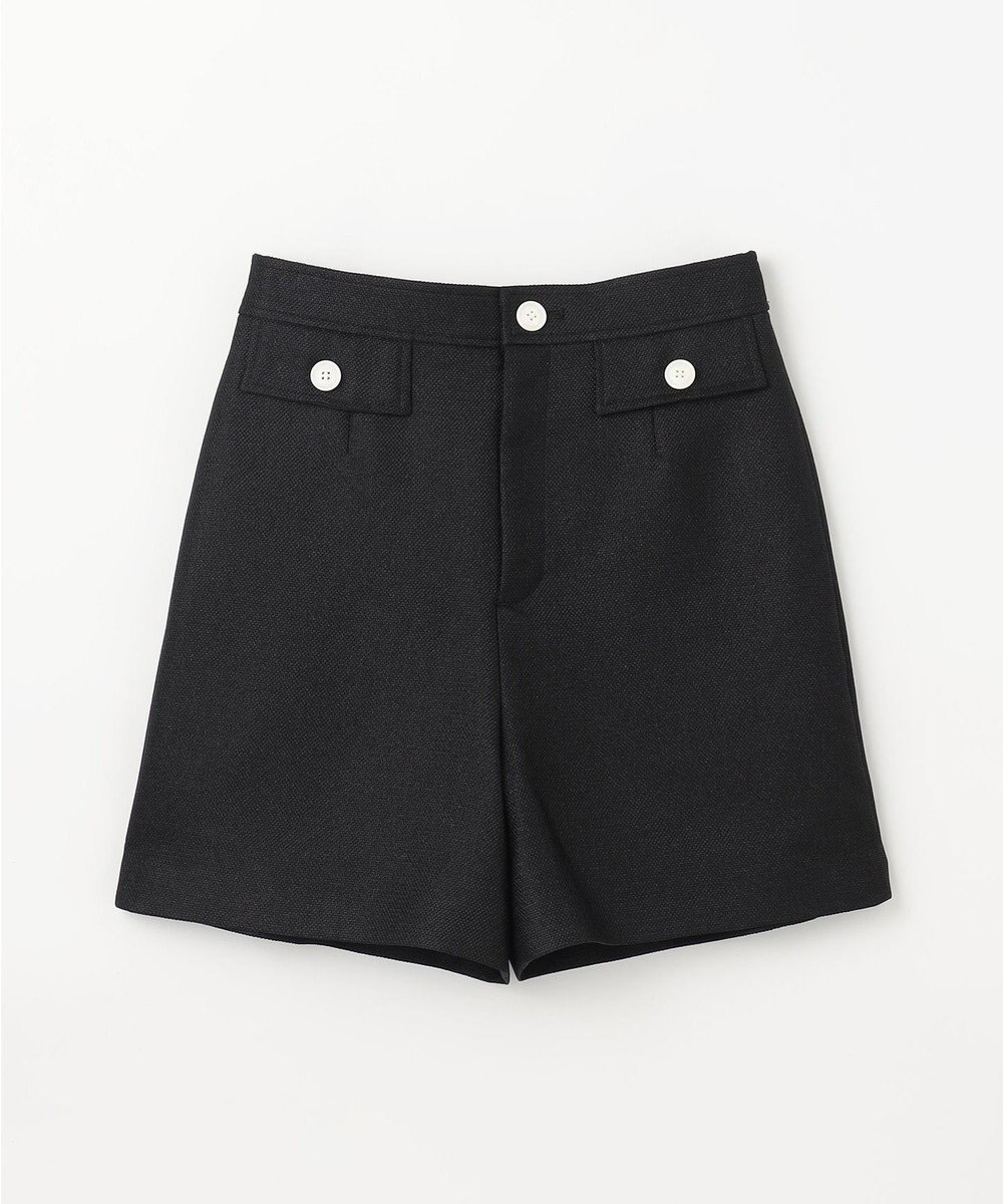 GRACE CONTINENTAL リネンタッチハーフパンツ 