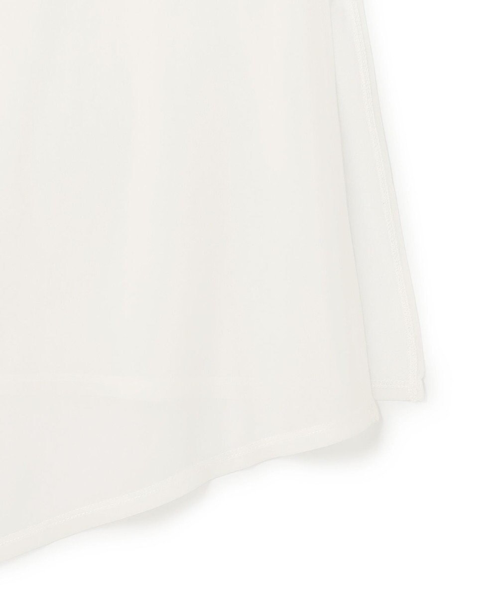 uncrave トリコットシフォン カシュクールトップス 