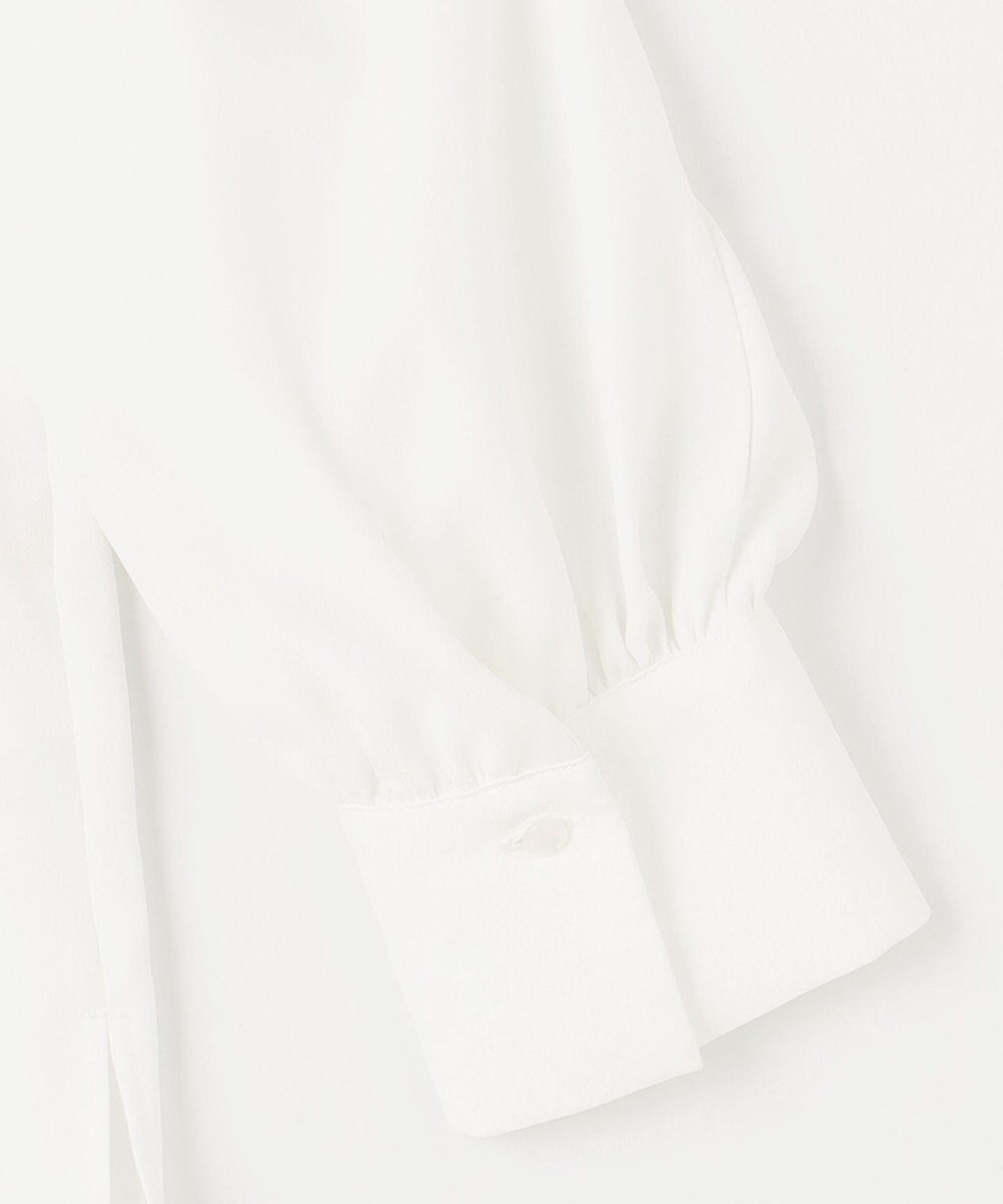 ANY SIS 【美人百花10月号掲載】ハイネックシャーリング ブラウス 