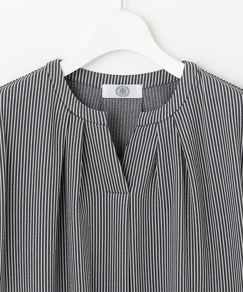 J.PRESS LADIES L 【WEB限定カラーあり・抗菌消臭・吸水速乾】サッカージャージー ワンピース 