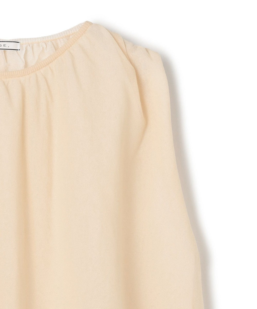 BEIGE， TOPAZ / バルーン シアーニット 