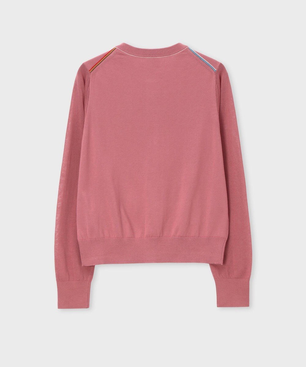 Paul Smith 【洗える】シアー コンビネーション カーディガン 