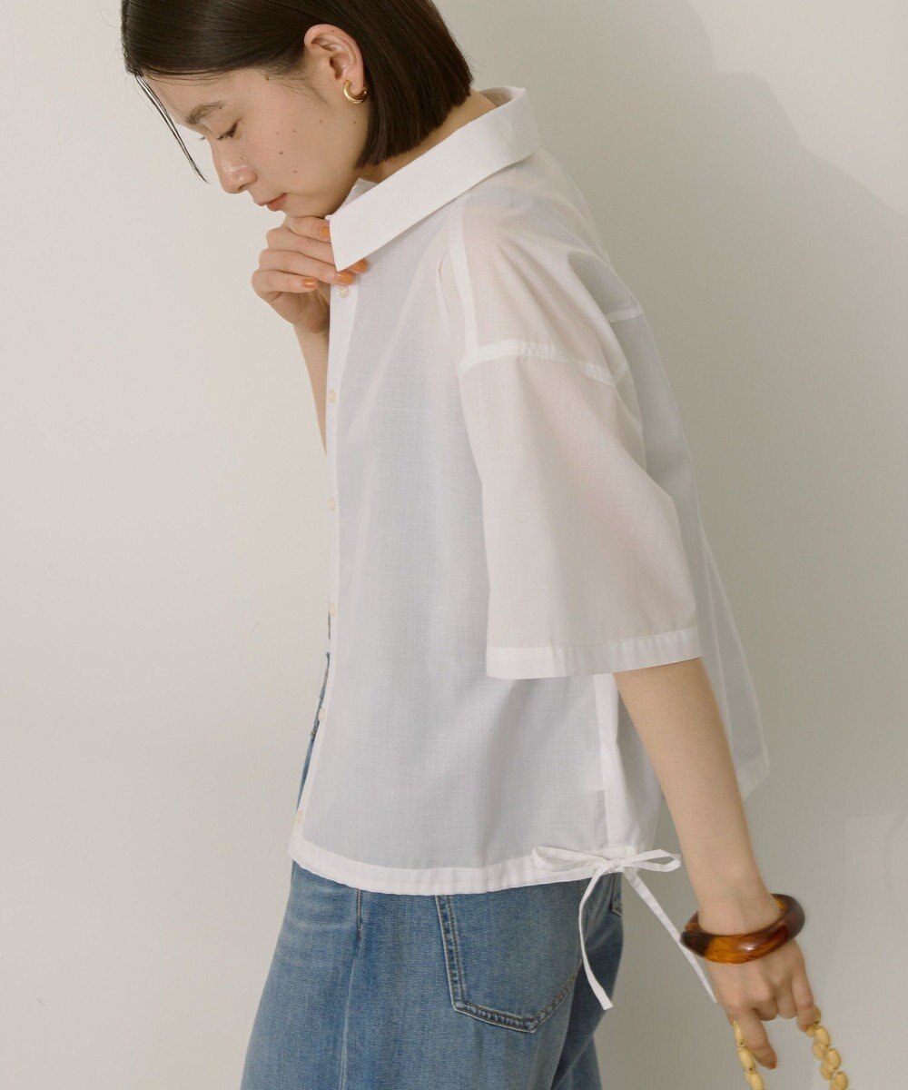 AMERICAN HOLIC T/Rキュプラ ドロストヘムシャツ 