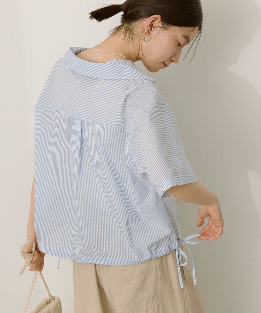 AMERICAN HOLIC T/Rキュプラ ドロストヘムシャツ 