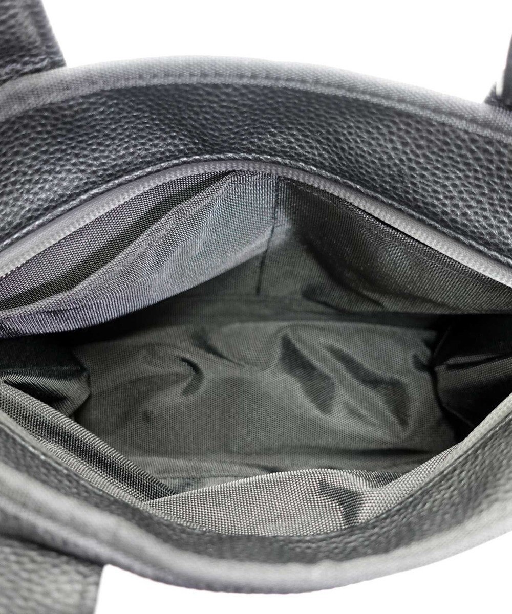 +RING 【合皮/しぼ加工】手提げミニバッグ synthetic leather mini bag black SR405 