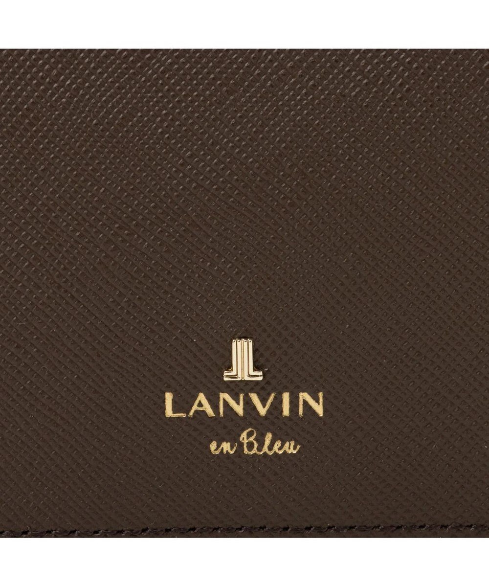 LANVIN en Bleu リュクサンブール 二つ折りコンパクト財布 