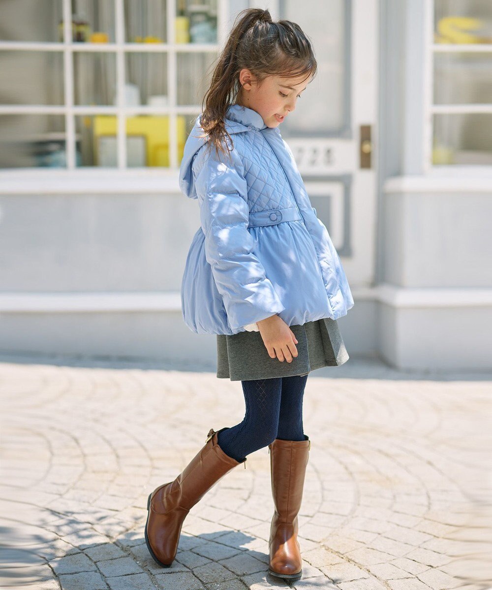 組曲 KIDS 【150-170㎝】キルティング 中綿コート 