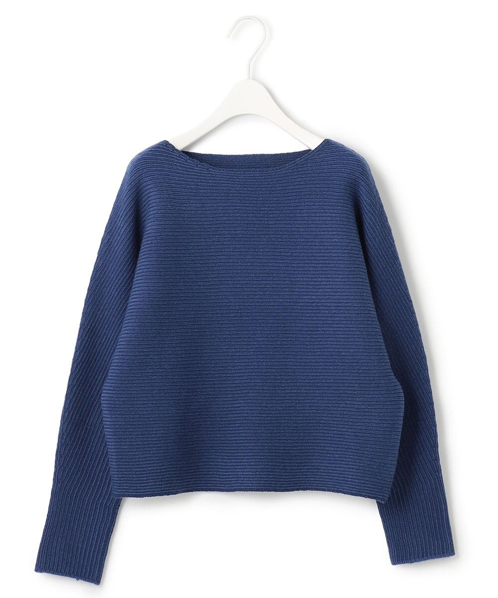 ICB L 【洗える】 ソフトカシミヤミックス ドルマンスリーブニット 