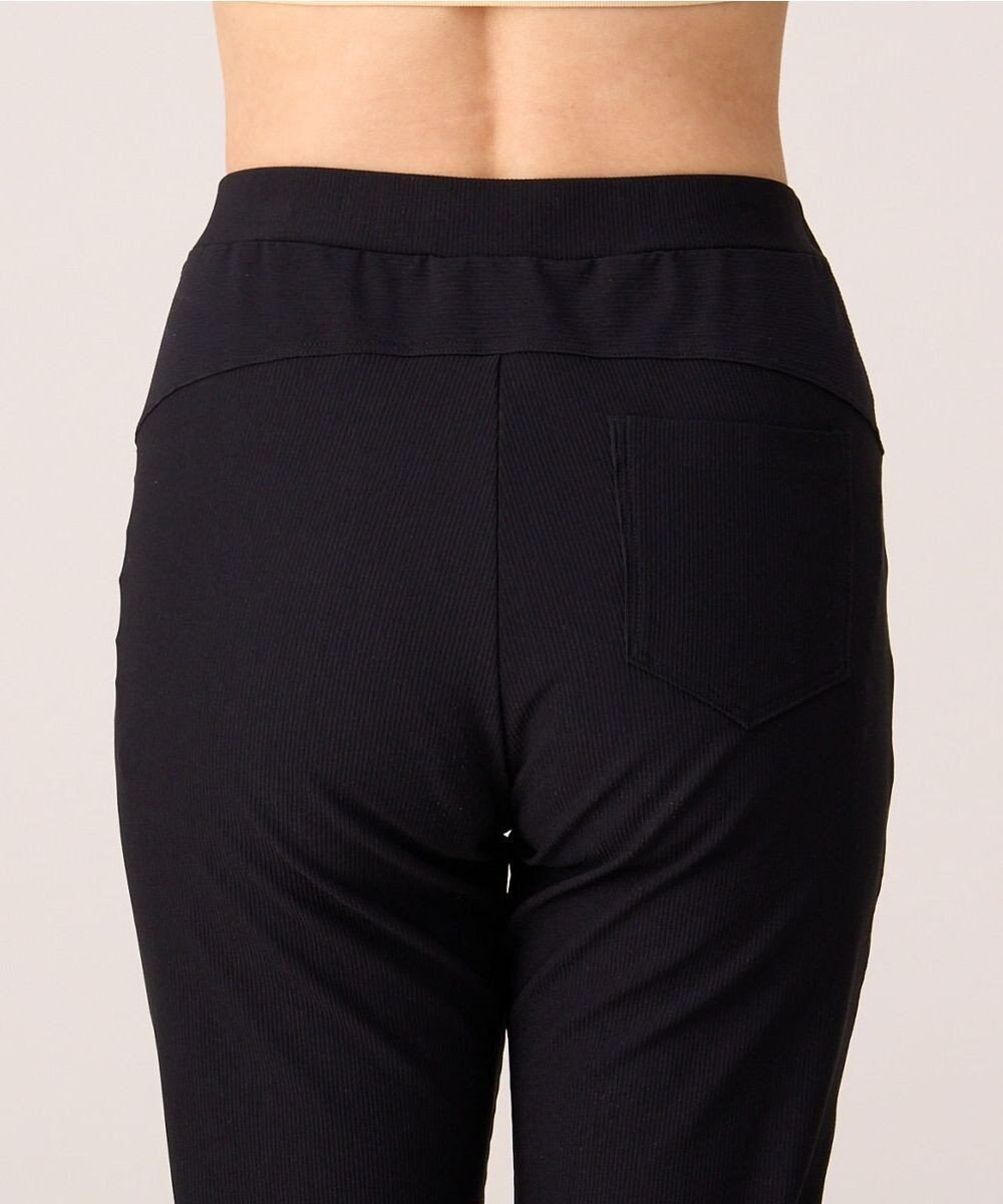 Chacott マイクロリブブーツカットパンツ 