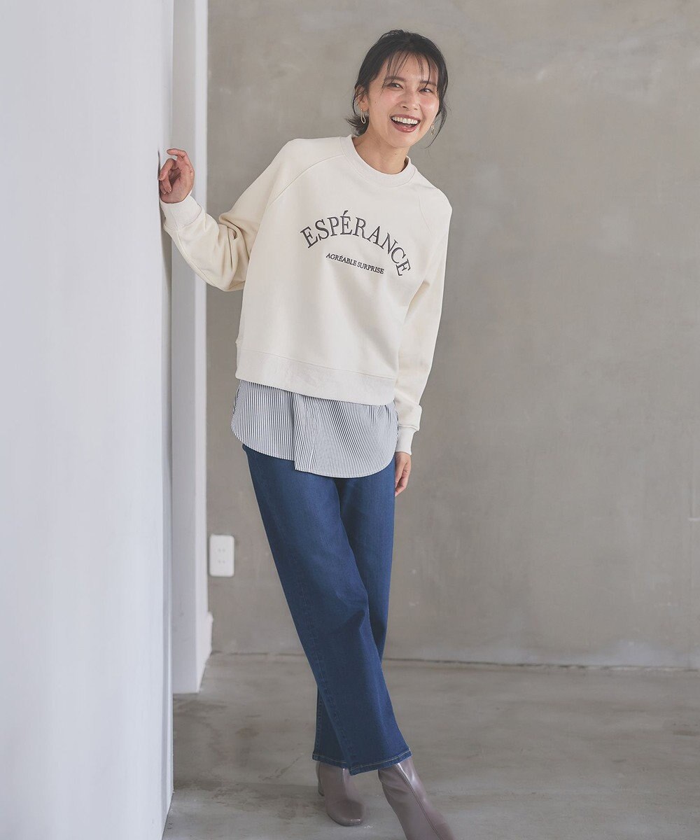 ANY シャツコンビテールＴシャツ 