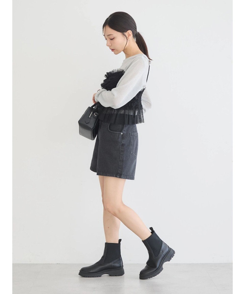 earth music&ecology ラメシアープルオーバー 