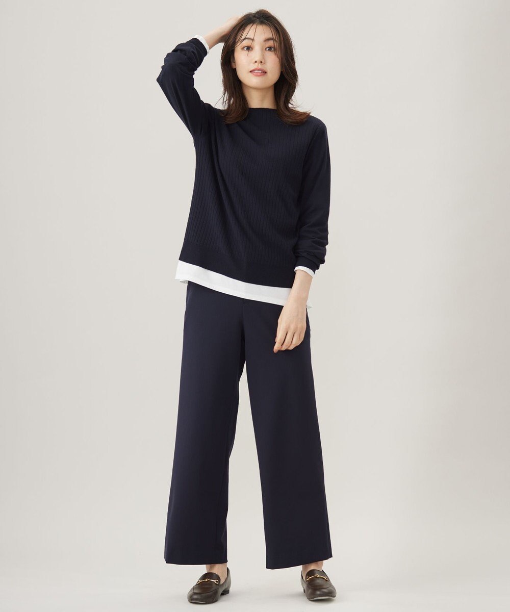 J.PRESS LADIES L 【洗える】VIGODA ニット 