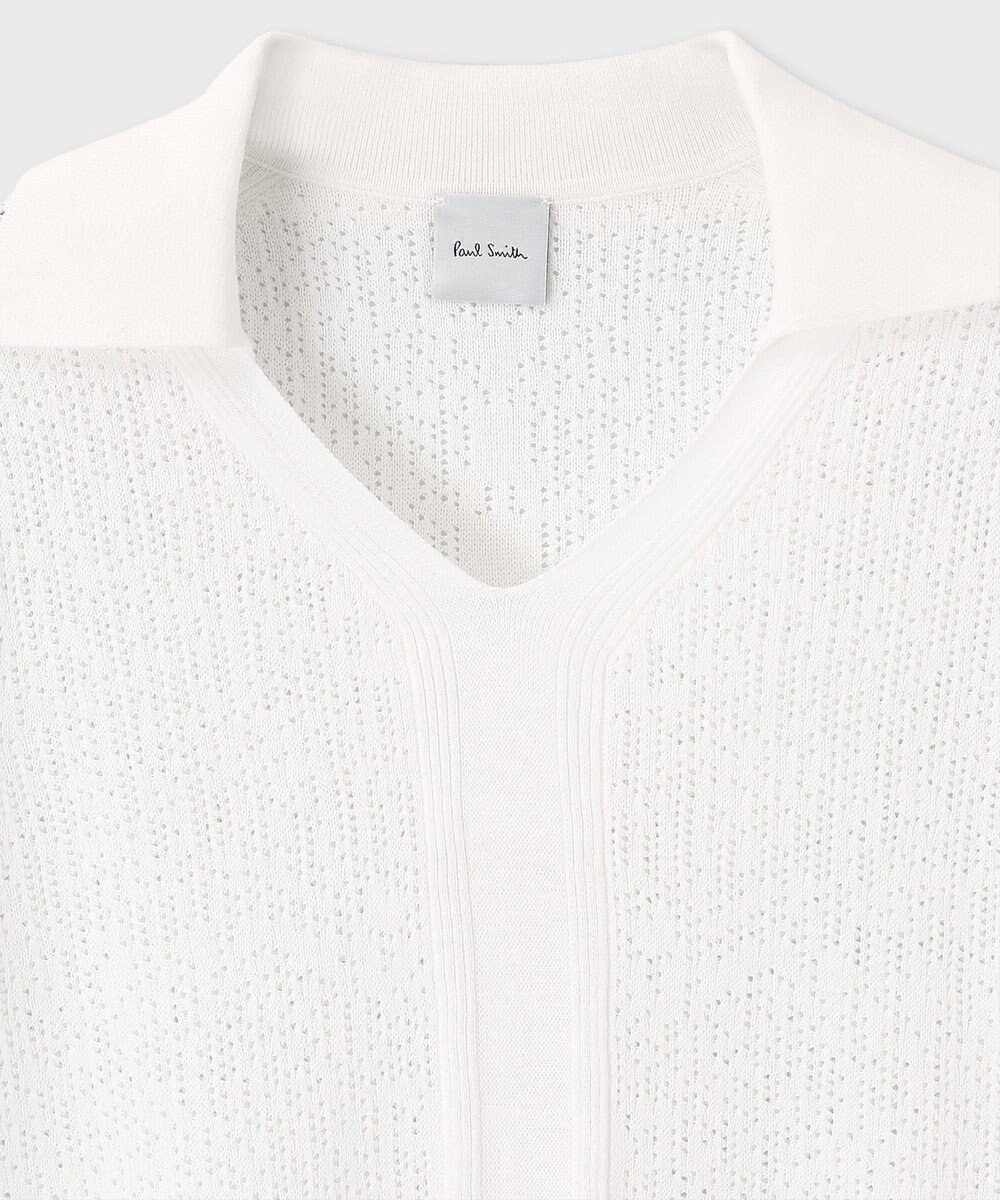 Paul Smith 【洗える】アイレット スキッパー ニット 