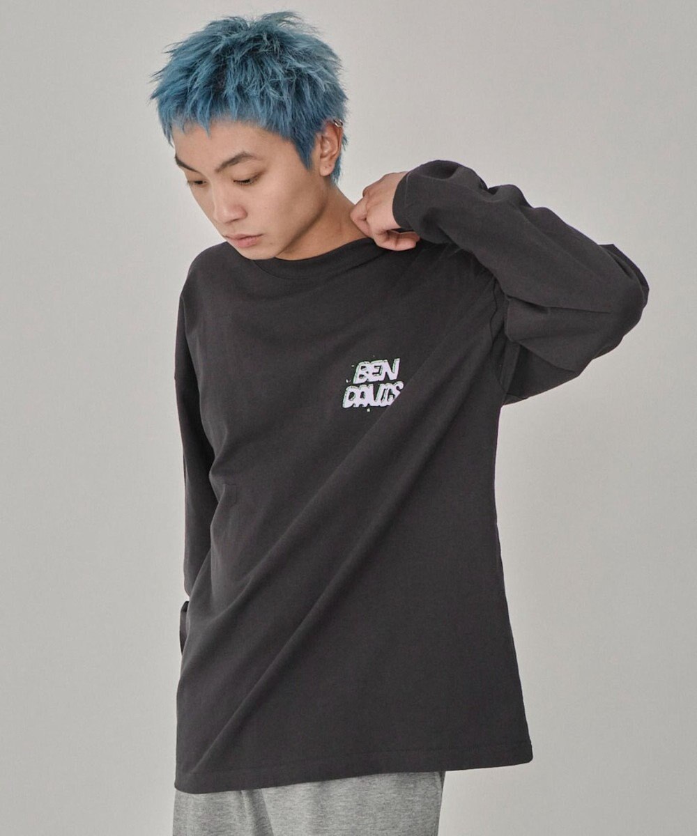 WEGO 【ユニセックス着用ITEM】別注BENDAVISグラフィックT（LS） 