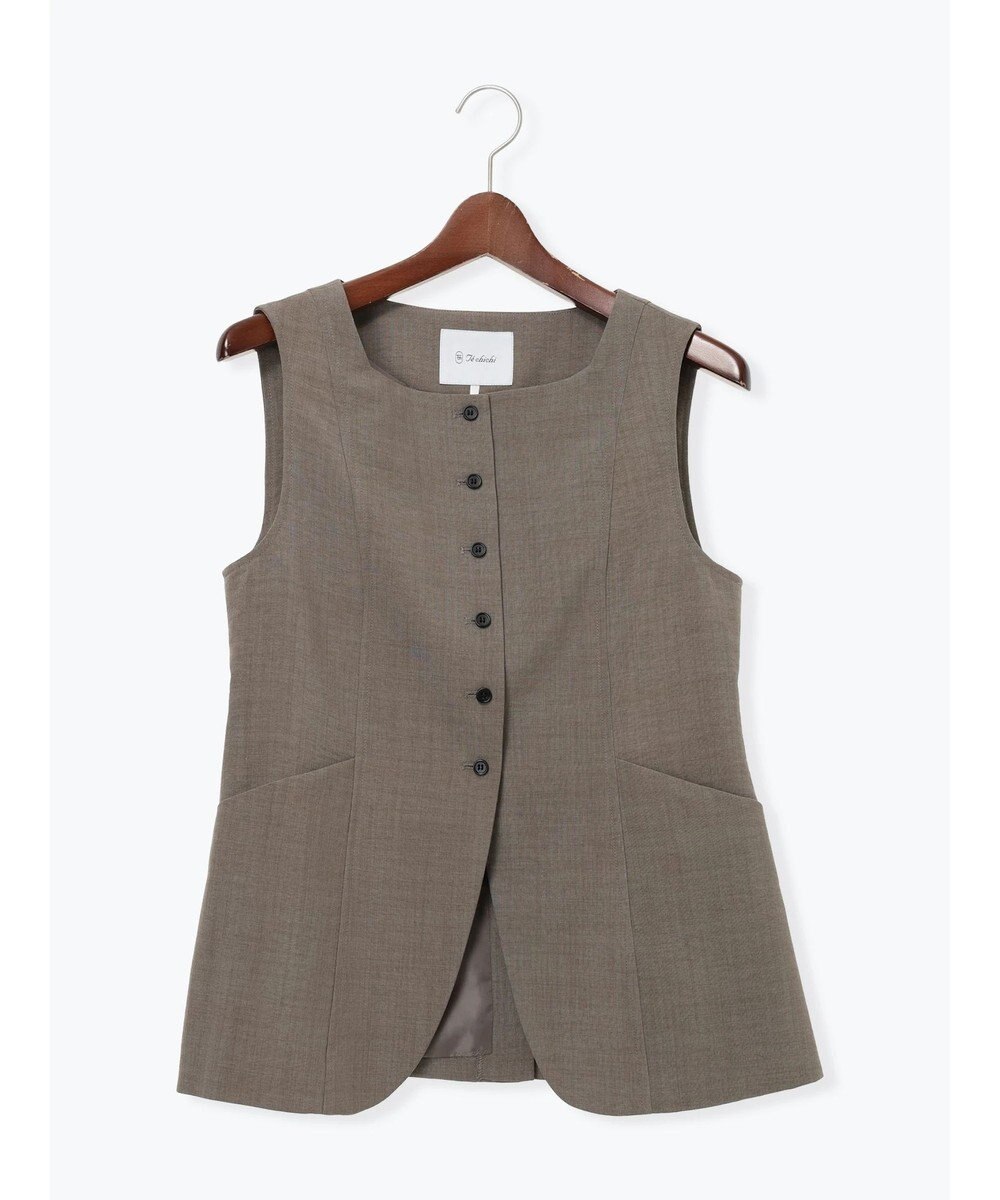 Te chichi スクエアネックジレ【AOYAMA FASHION ASSOCIATION × Te chichi】 