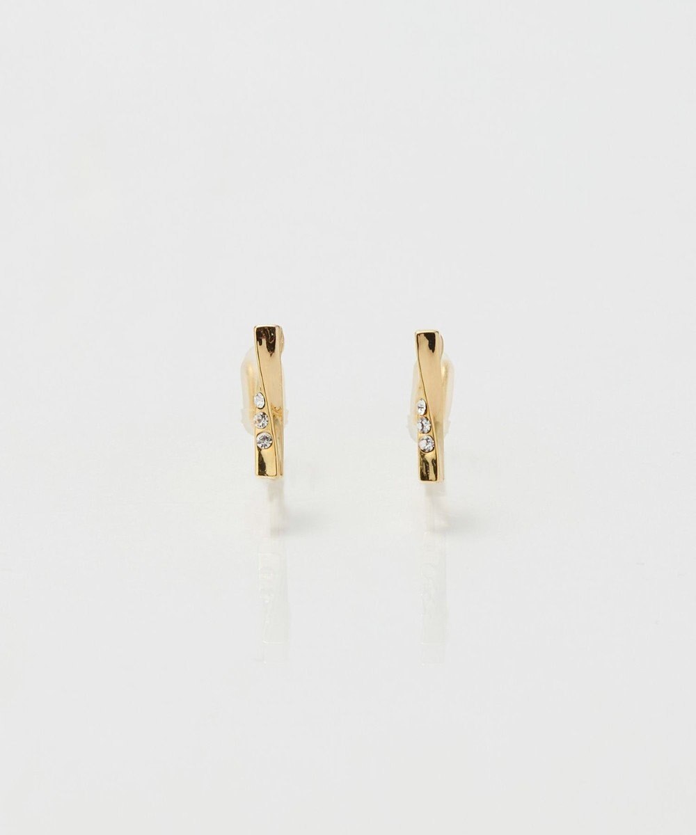 Phoebe 【Xmas Collection】パヴェモチーフネックレス&ツイストイヤリングセット/BOX&ショッパー付き 