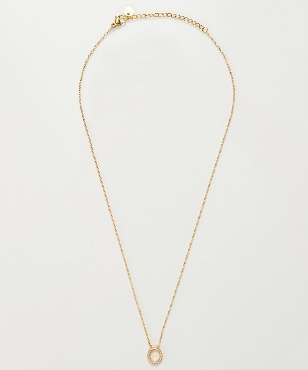 Phoebe 【Xmas Collection】パヴェモチーフネックレス&ツイストイヤリングセット/BOX&ショッパー付き 