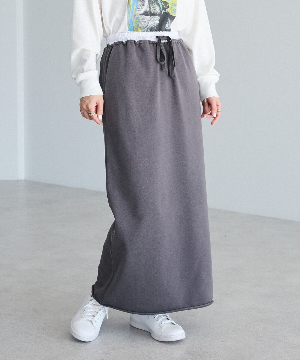 CRAFT STANDARD BOUTIQUE ダブルウェストカットソーロングスカート 