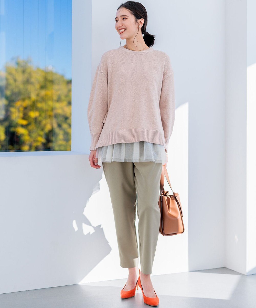 組曲 SOBANEラメプルオーバー ニット 