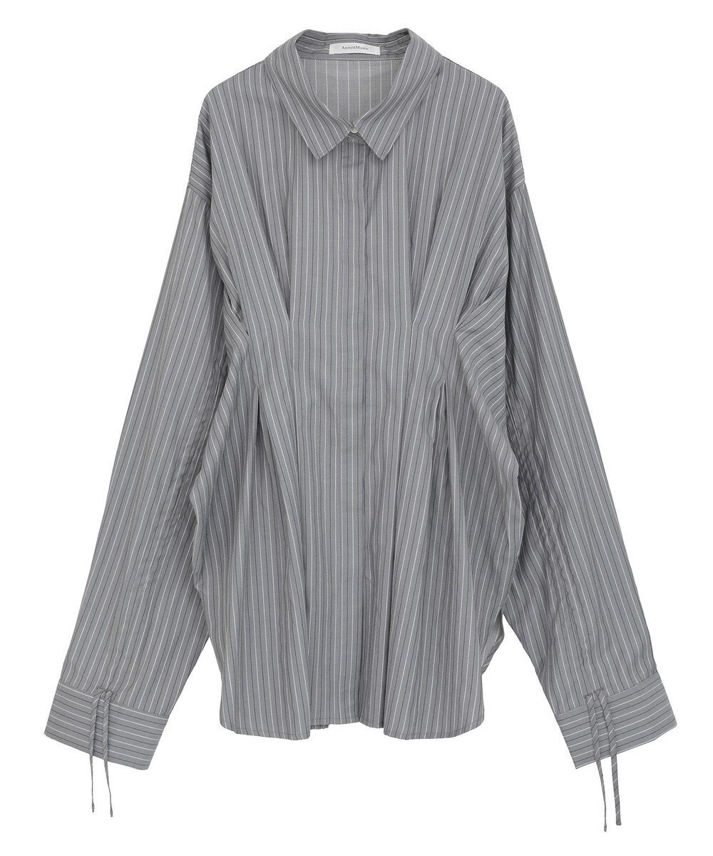 Green Parks ドロストシャーリングウエストタックシャツ 