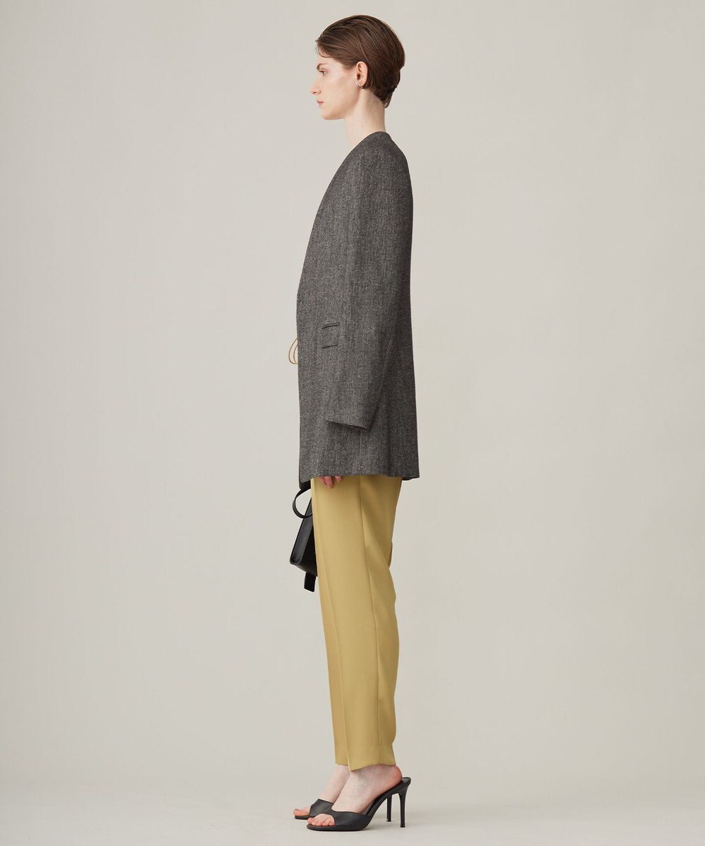 ICB 【洗える】ライトダブルクロス ドロストパンツ 