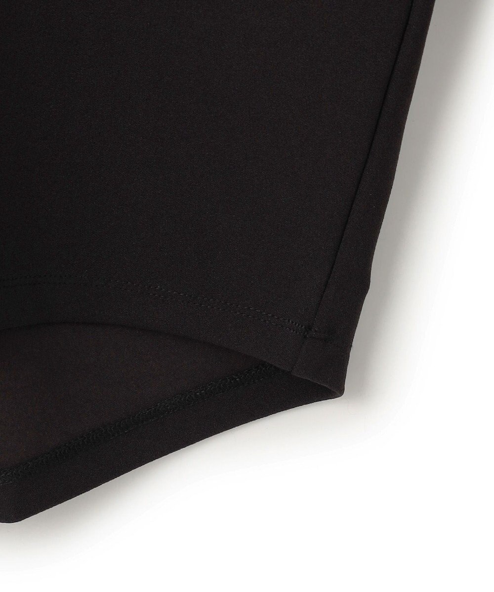 ICB L 【洗える】ジョーゼットジャージー 異素材コンビプルオーバー 