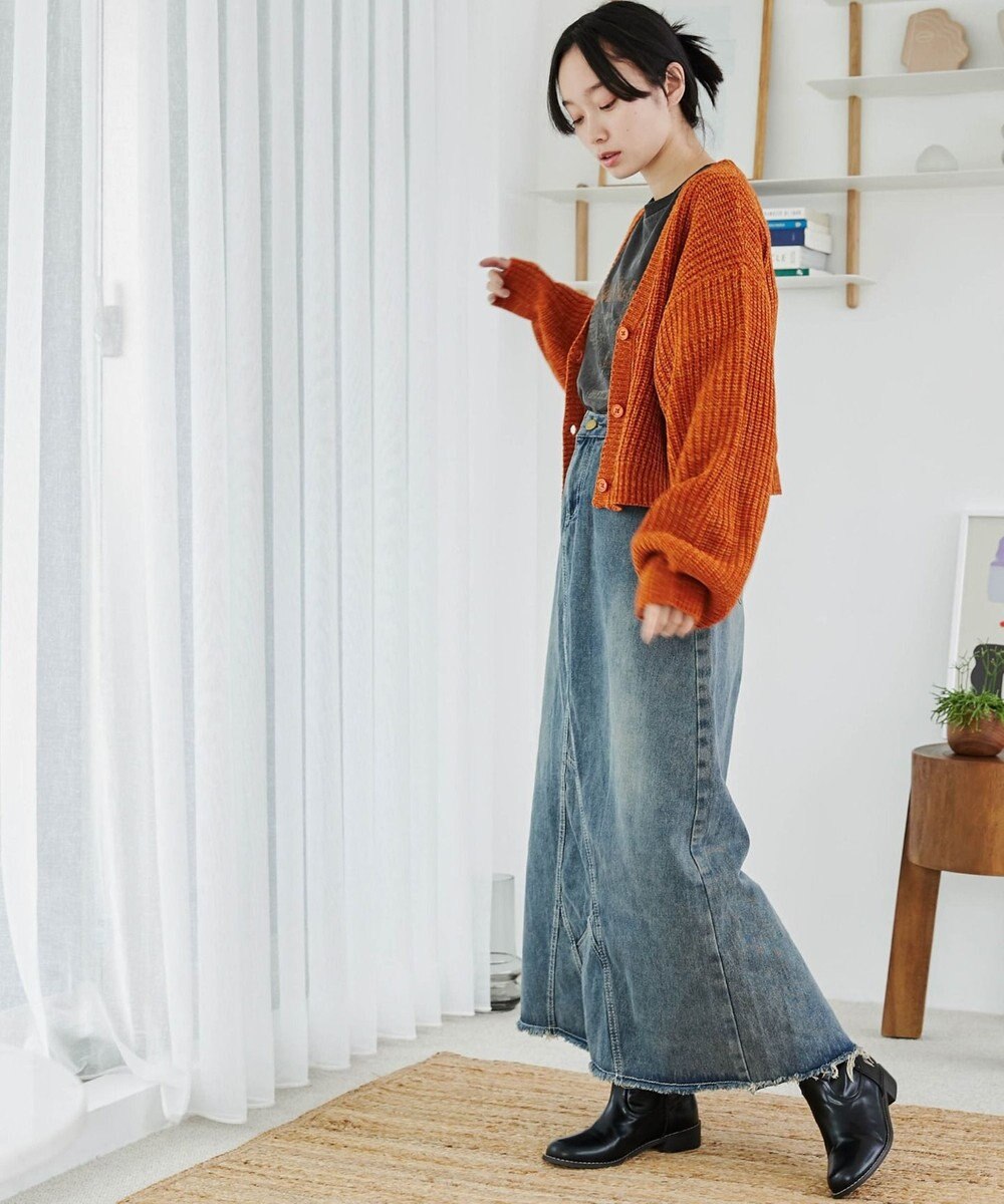 WEGO Vネックカラーカーディガン 