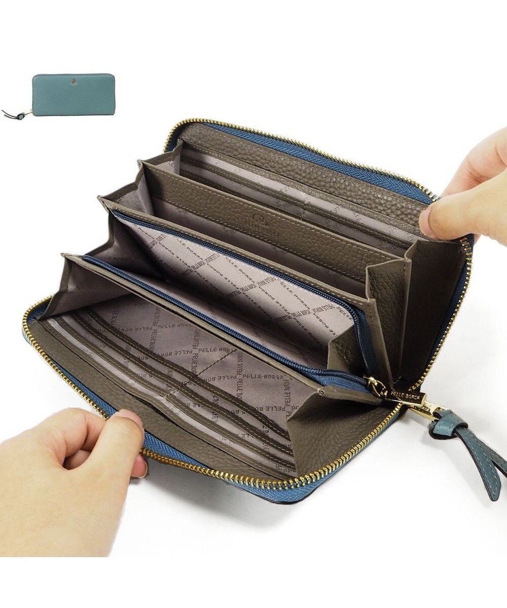 PELLE BORSA ラウンドファスナー長財布 Reinette Goods レネットグッズ 4743 