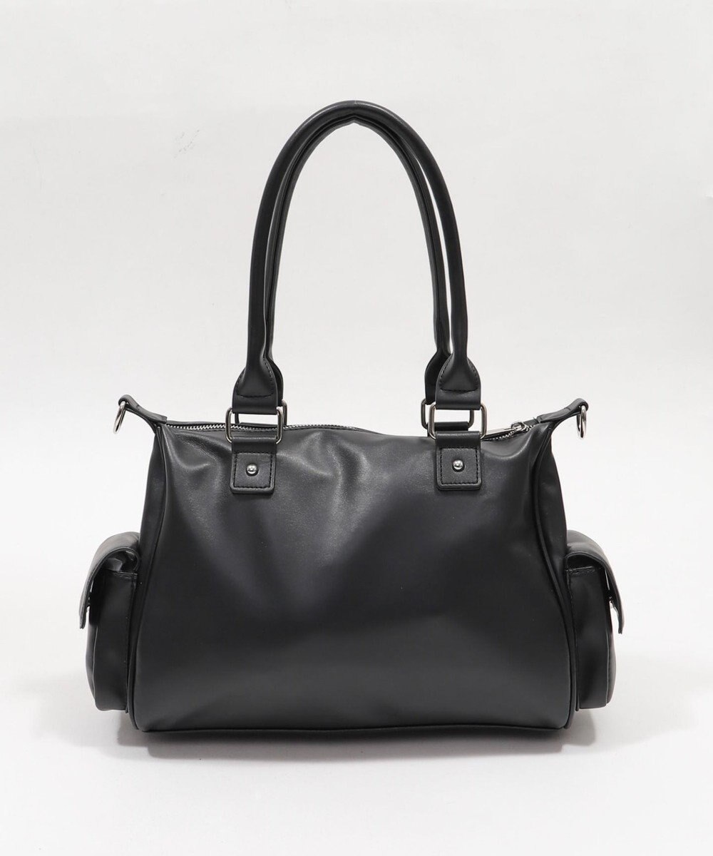 WEGO ポケットデザインボストンショルダー 